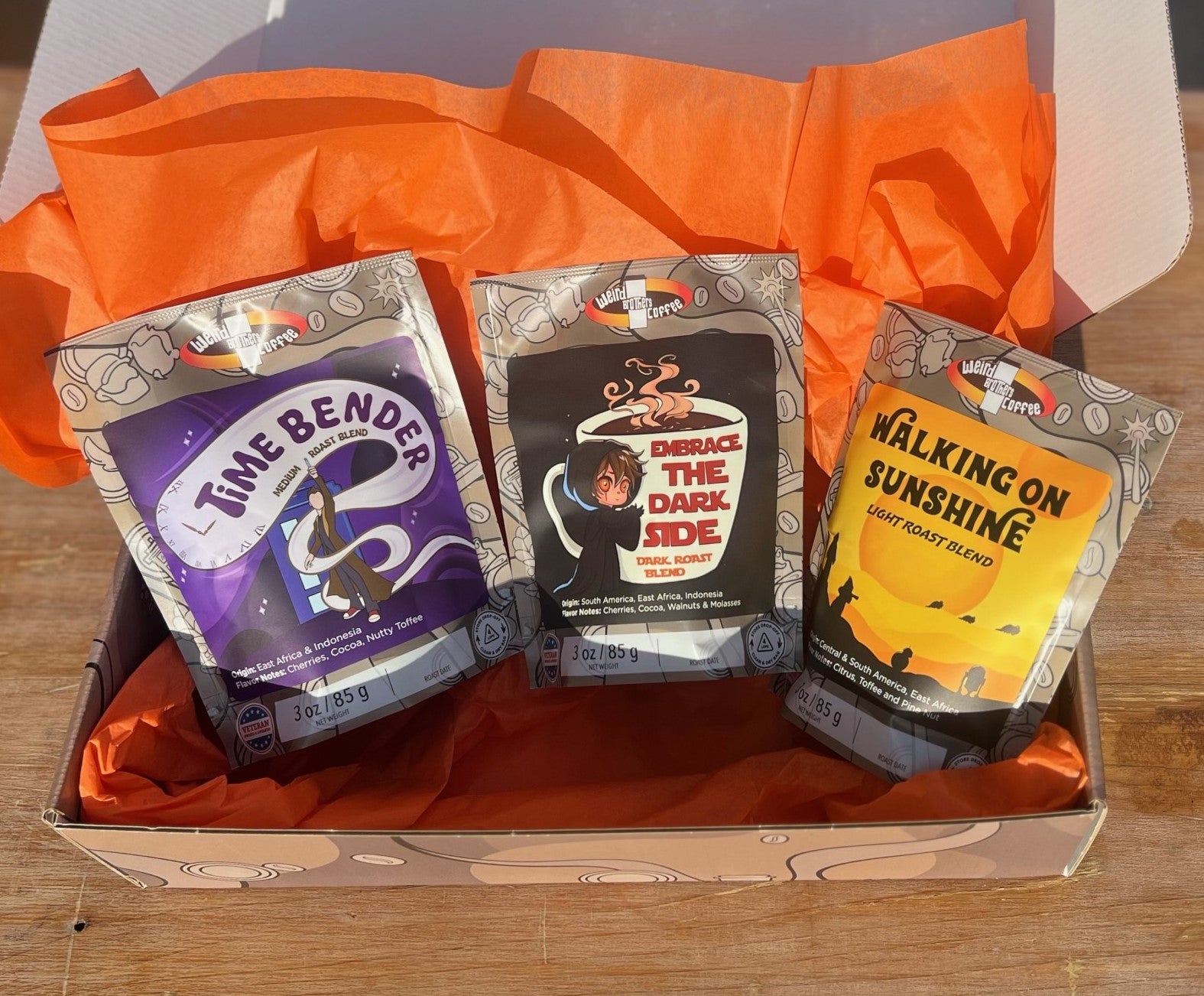 Coffee Sampler Boxes – Weird Brothers Coffee