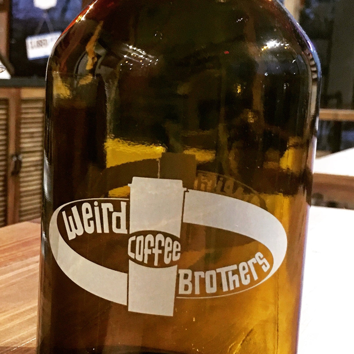 Cold Brew Packer Bottle - Weird Brothers Coffee