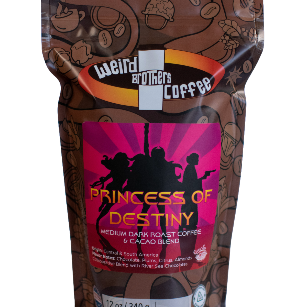 Princess of Destiny Coffee with Cacao Nibs – Weird Brothers Coffee