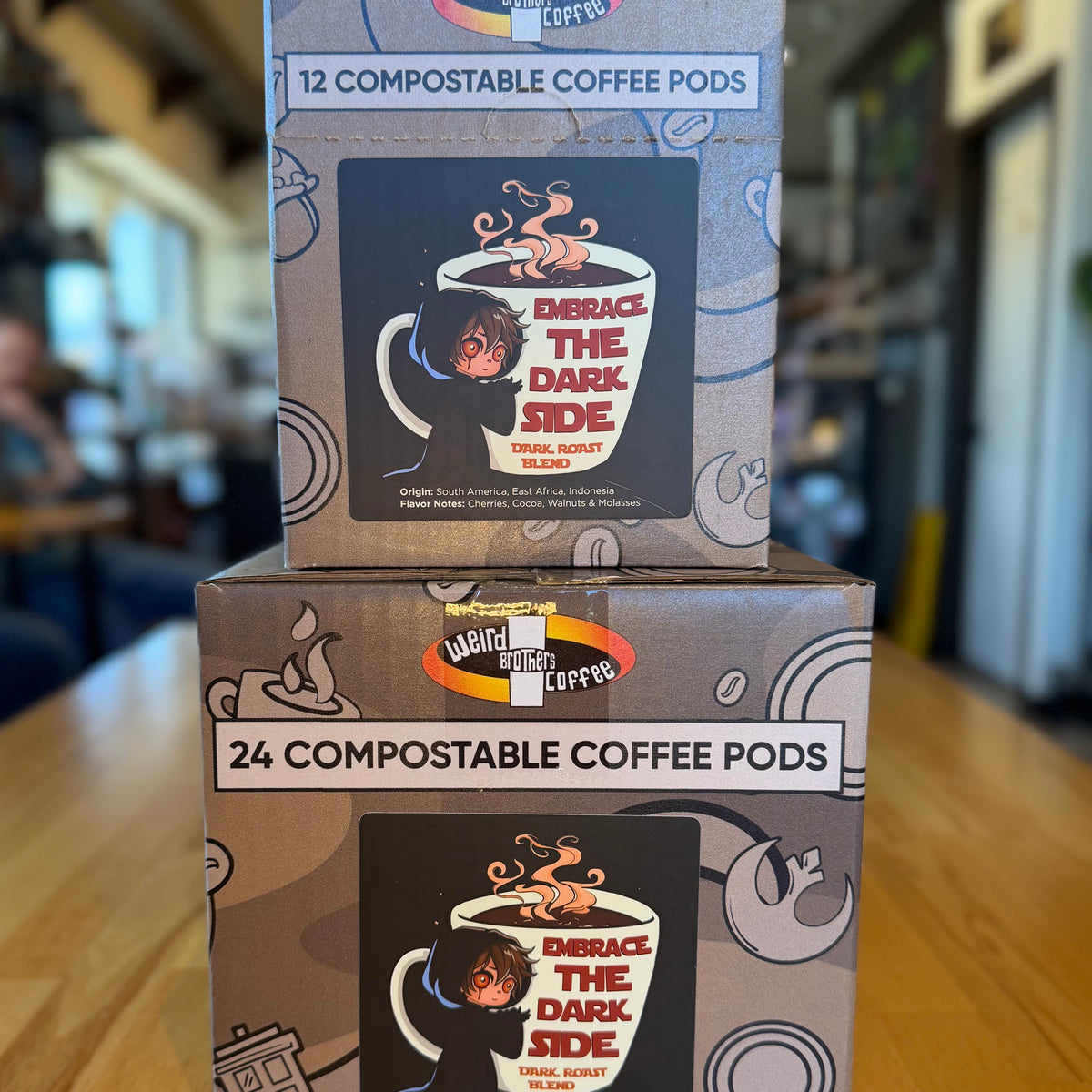 Embrace the Dark Side Coffee Pods – Weird Brothers Coffee