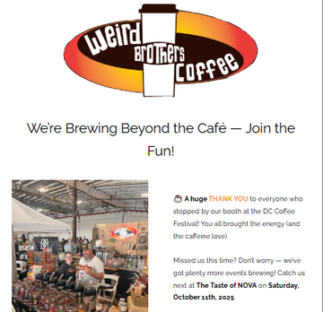 We’re Brewing Beyond the Café — Join the Fun!