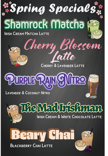 Spring Specials are Here!