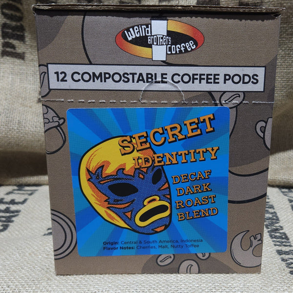 Secret Identity - Decaf Blend Coffee Pods