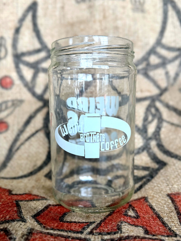 Large Mason Jar Glass