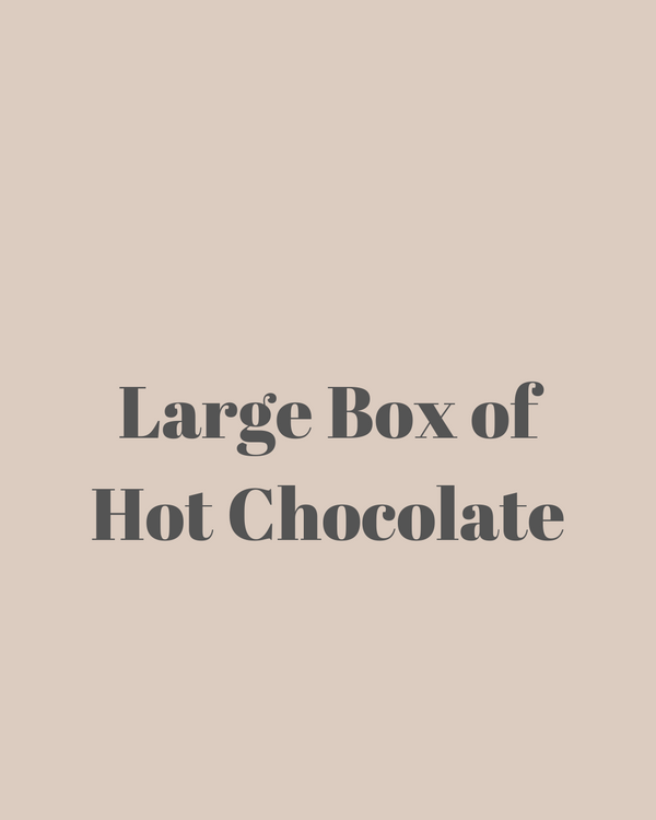 Box of Hot Chocolate - 3 Gallon