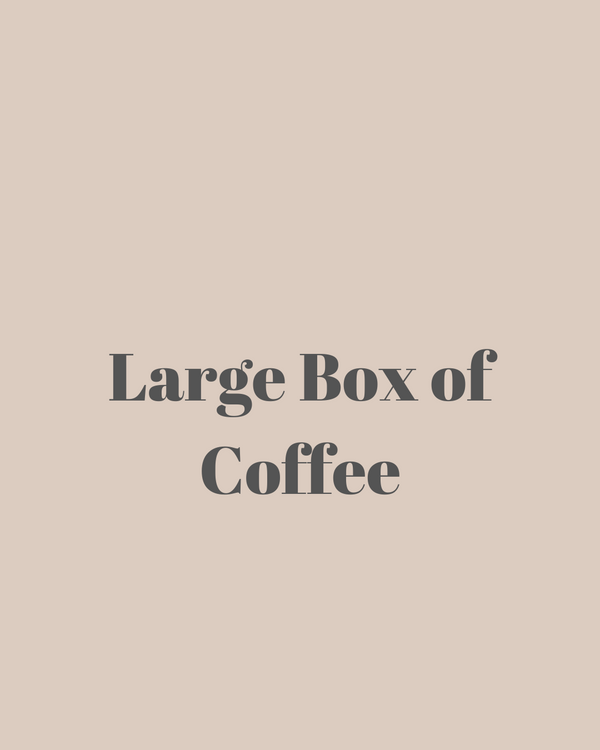 Box of Coffee - 3 Gallons