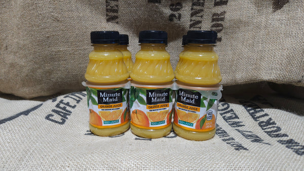 12 Pack of Orange Juice