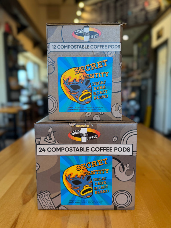Secret Identity - Decaf Blend Coffee Pods