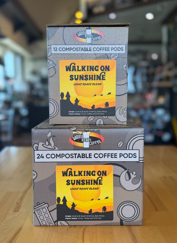 Walking on Sunshine Coffee Pods